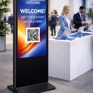 55″ Digital Signage Kiosk Rental in Poland